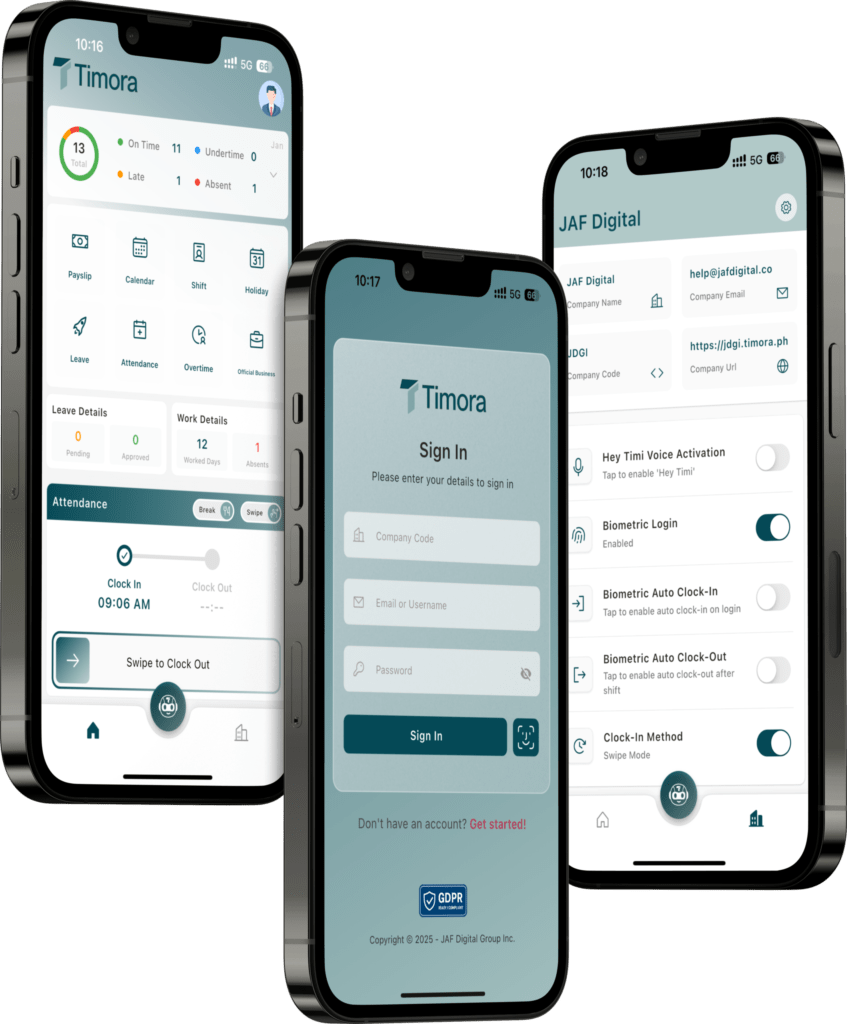 Tourism & Hospitality Hris and Payroll System - Timora